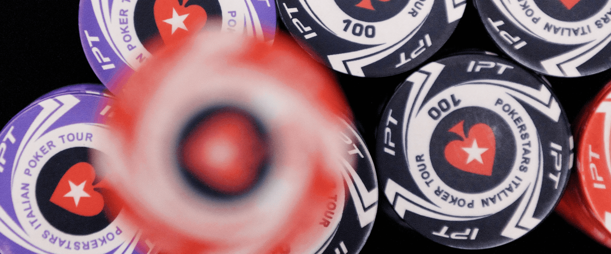 Black and Red Poker Chips