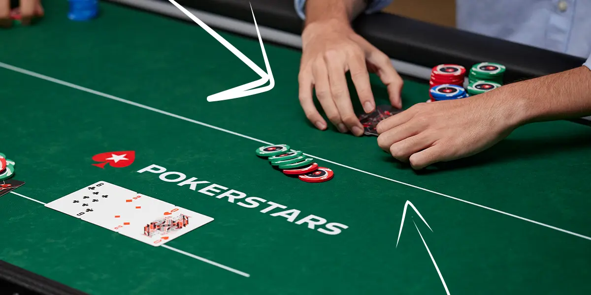 Poker player checking a strong hand to induce a bluff from an aggressive opponent