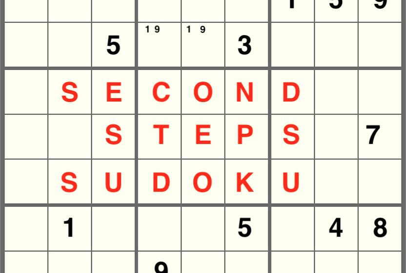 Second Steps: Strategy tips for classic sudoku - PokerStars Learn