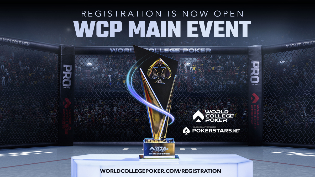 2021 World College Poker Championship Main Event registration now open