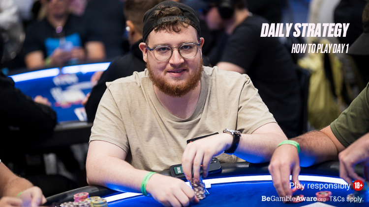 medalist complete Lab Daily Strategy: Parker 'Tonkaaaa' Talbot on playing Day 1 at your first big  live event - PokerStars Learn