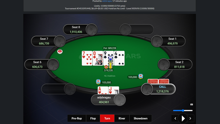 Poker Online Grátis - Jogar Poker Grátis - Replay Poker