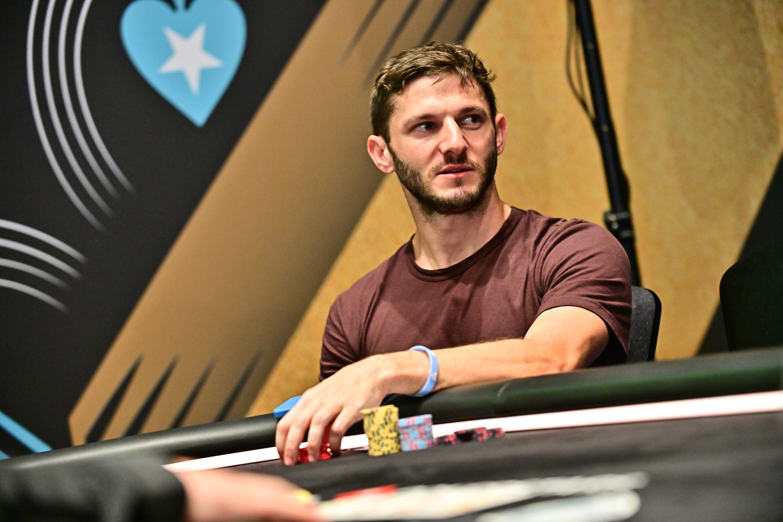 Jonathan Jaffe chip leads the $25K, hot off a win in the $50K