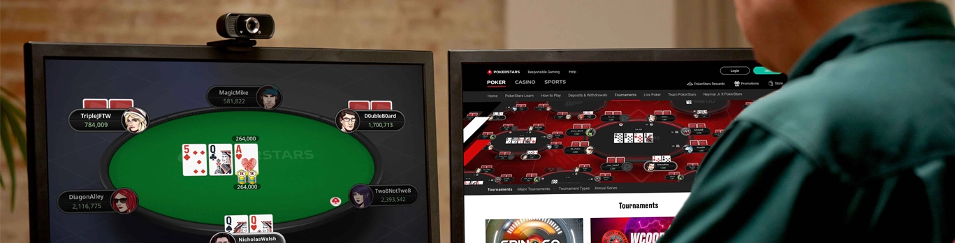 pokerstars login online