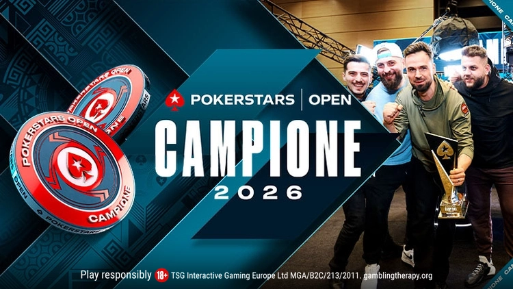 Pokerstars Open Campione 2026: Nuhiu wins! - PokerStars Blog
